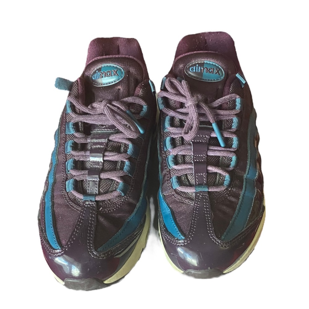 Nike Air Max 95 Special Edition Port Wine & space blue Patent Purple - Picture 3 of 5